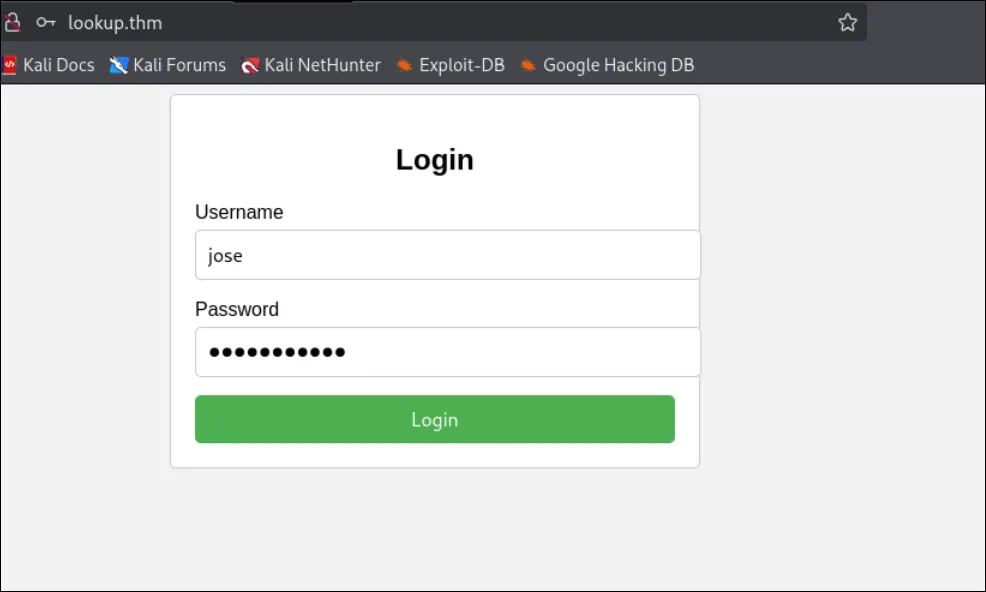 Login Sucess